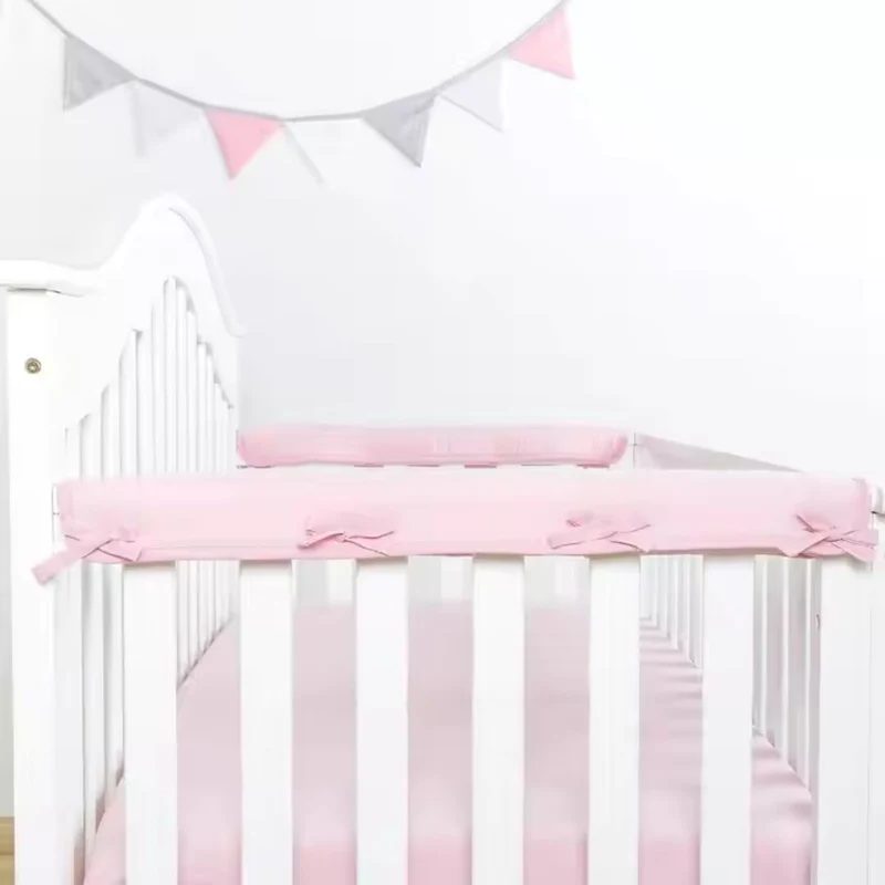 Tour de Lit en Coton pour Bébé – Protection Rembourrée pour Lit de Bébé