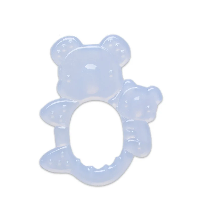 Set d’Anneaux de Dentition pour Bébé – Jouets de Dentition en Silicone Motifs Fruits et Animaux