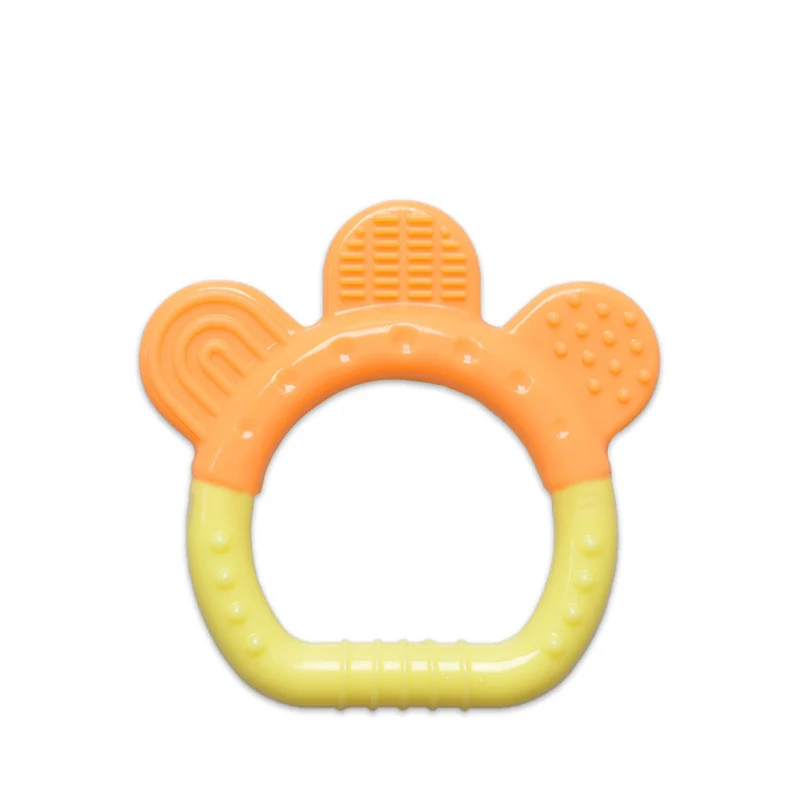 Set d’Anneaux de Dentition pour Bébé – Jouets de Dentition en Silicone Motifs Fruits et Animaux