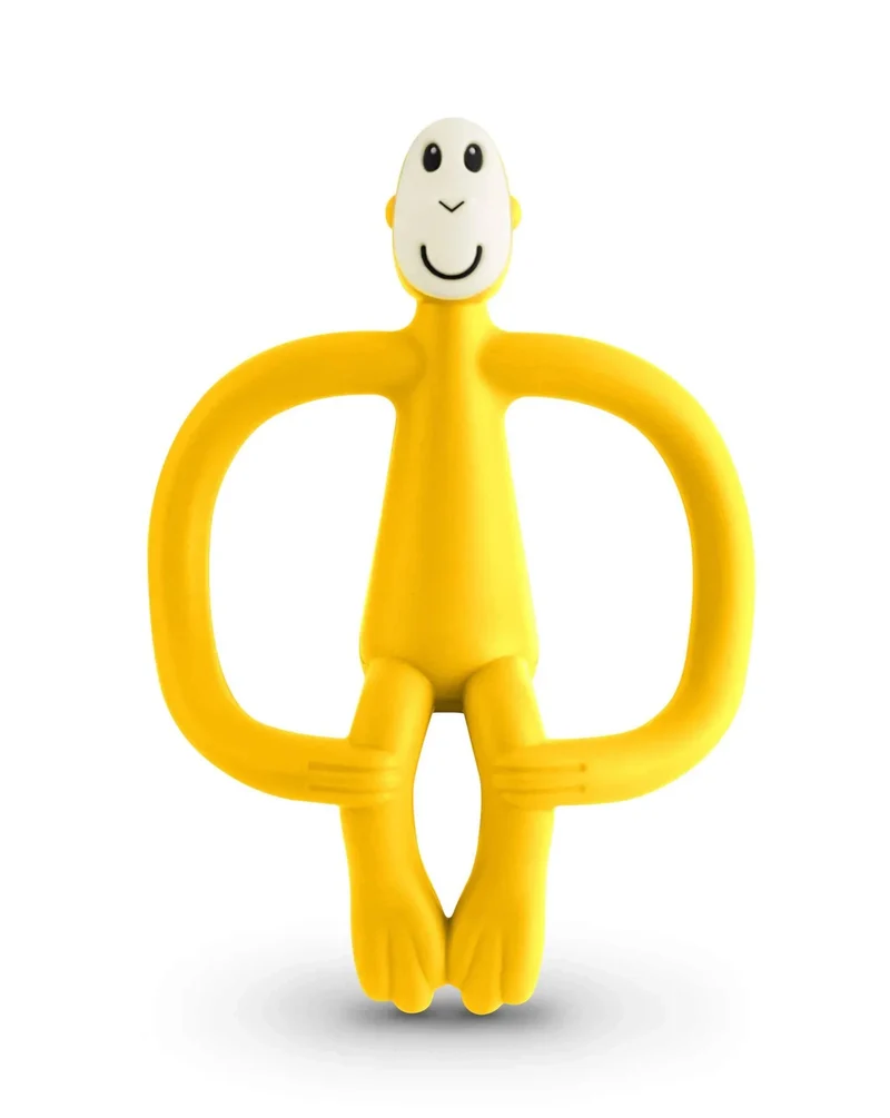 Anneau de Dentition Singe en Silicone pour Bébé – Jouet de Dentition pour Bébés et Tout-Petits