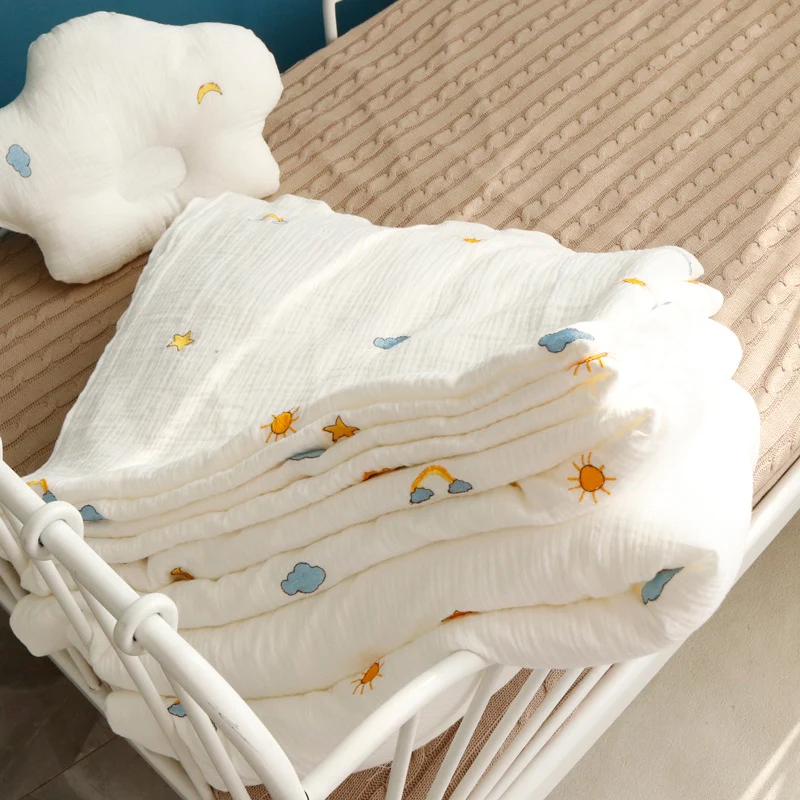 Cape de Bain en Mousseline pour Bébé – Ultra-Douce, Respirante | 5 Motifs | 2 Tailles