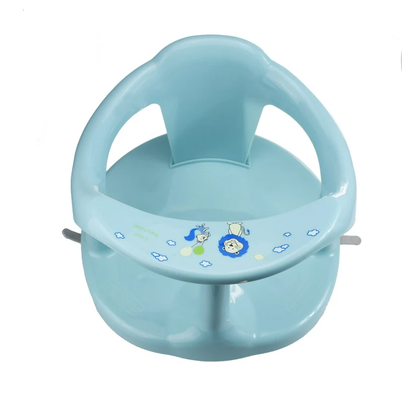 Siège de Bain Antidérapant pour Tout-Petits – Dossier + Ventouses | 3 Coloris