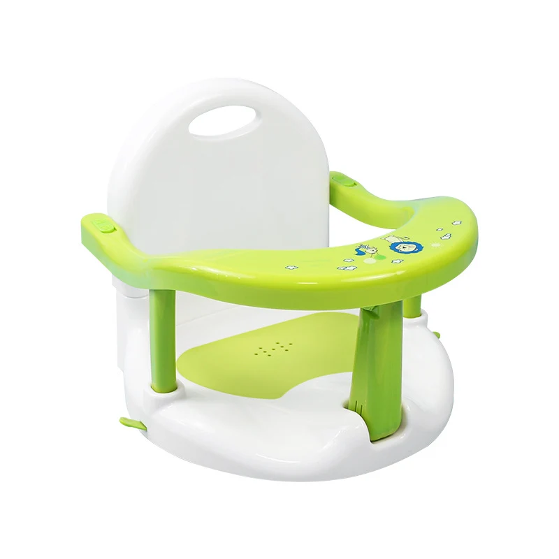 Siège de Bain avec Dossier pour Bébé – Ergonomique, Antidérapant & Sécurisé | Dès 6 mois
