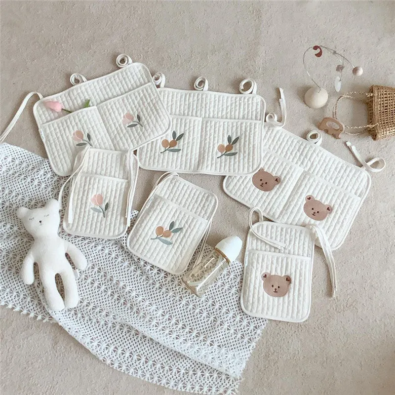 Organisateur Suspendu pour Bébé – Sac de Rangement Lit & Poussette | 6 Modèles
