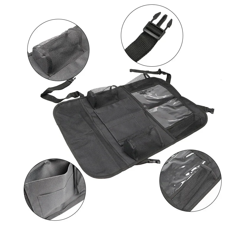 Organisateur de Siège Auto pour Enfants – Rangement, Tablette & Zéro Chaos en Voiture
