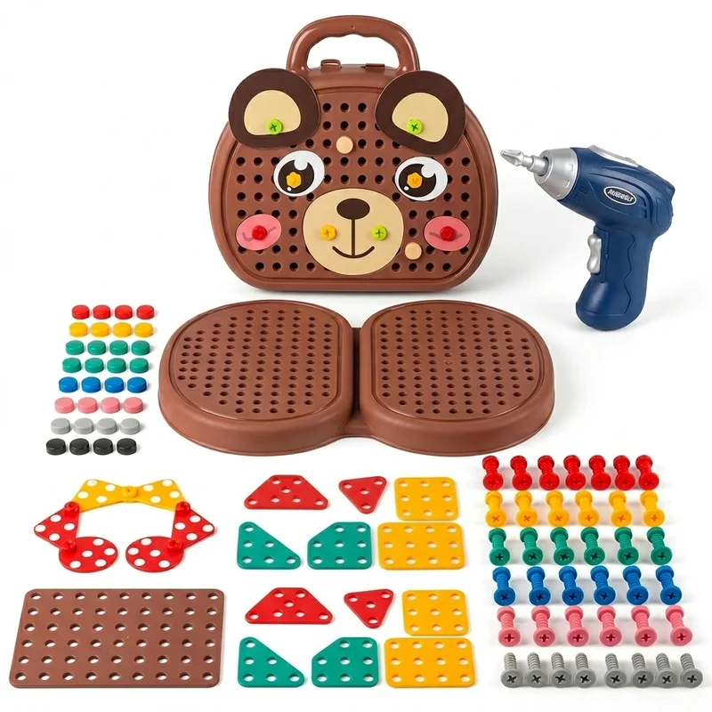 Ensemble de perçage Montessori