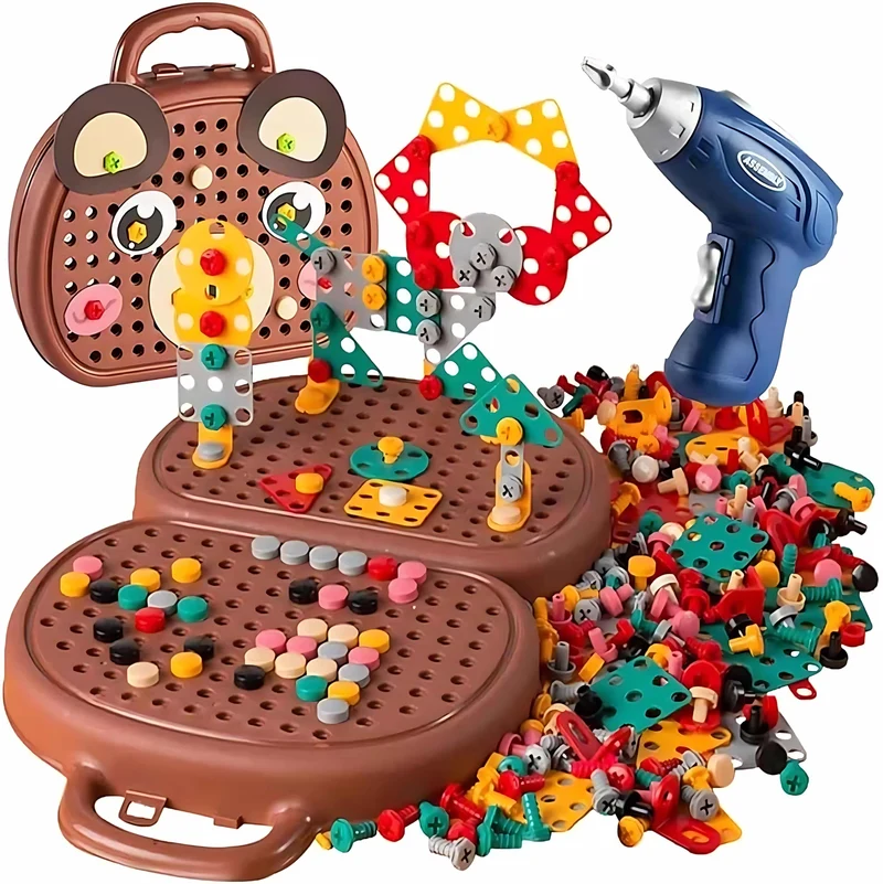 Ensemble de perçage Montessori