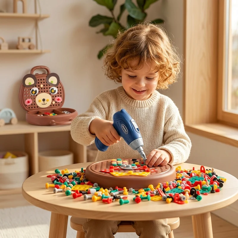 Ensemble de perçage Montessori