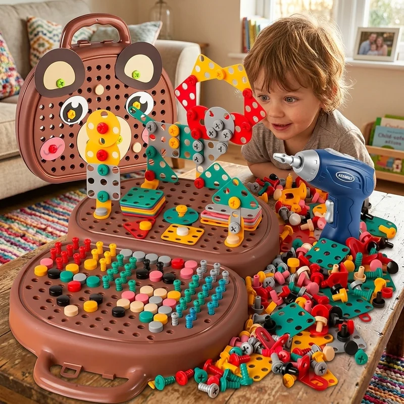 Ensemble de perçage Montessori