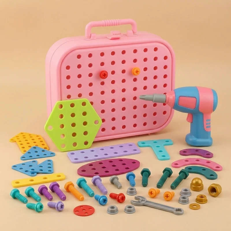 Ensemble de perçage Montessori