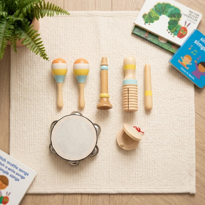 Ensemble d'Instruments de Musique Montessori (6 pièces)