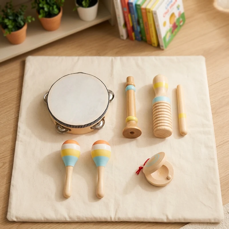 Ensemble d'Instruments de Musique Montessori (6 pièces)