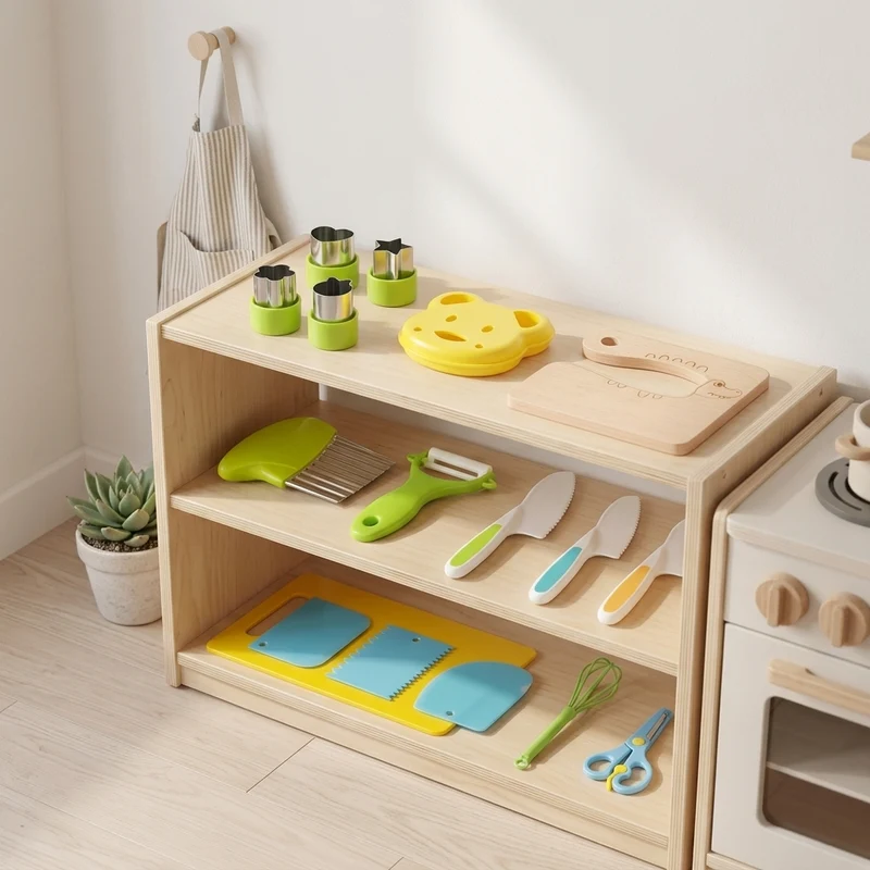 Couteaux Enfant – Kit de Cuisine 17 pièces