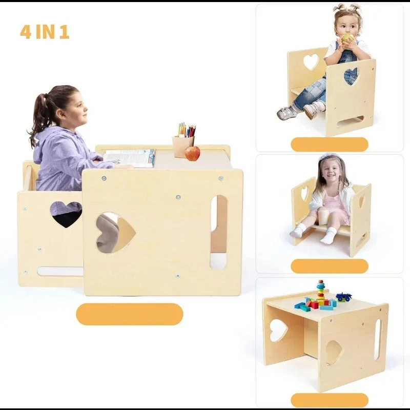 Table et chaise Montessori - Édition Spéciale 4 en 1