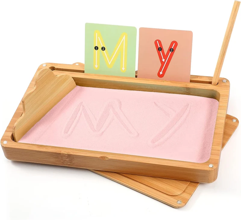 Plateau Montessori pour l'écriture et le dessin