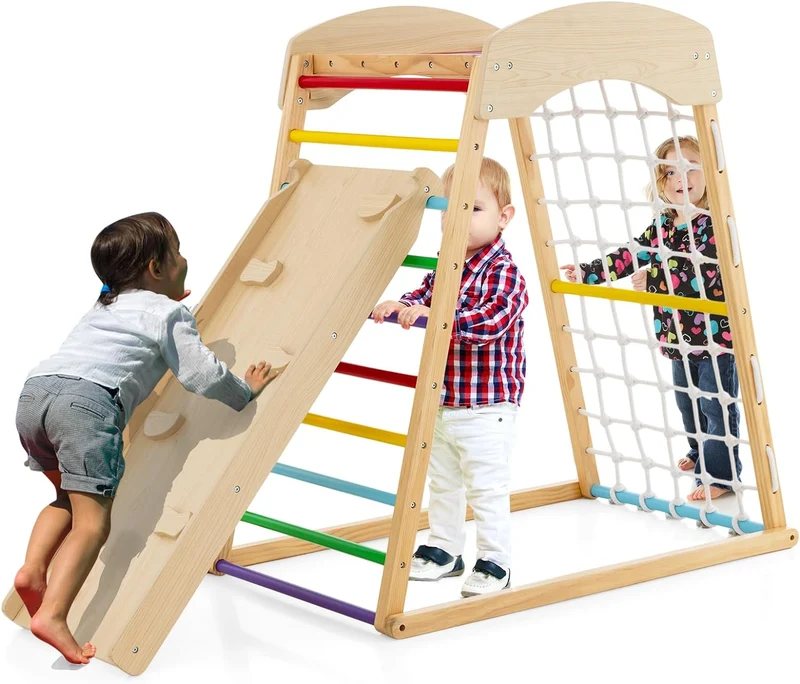 Tour d'Escalade avec Rampe Montessori
