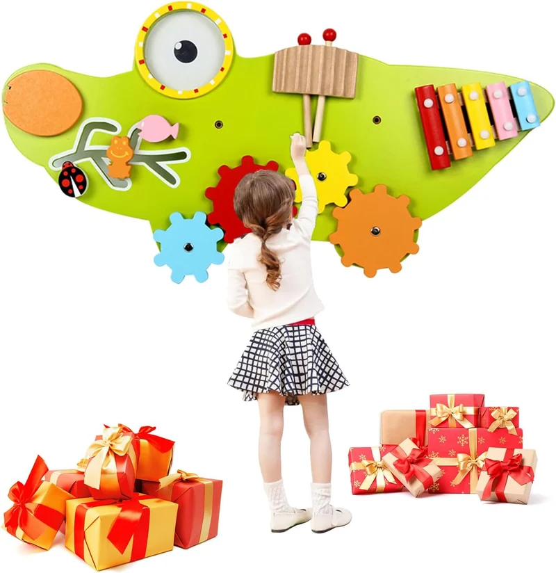 Tableau d'activités murales Montessori CrocoFun