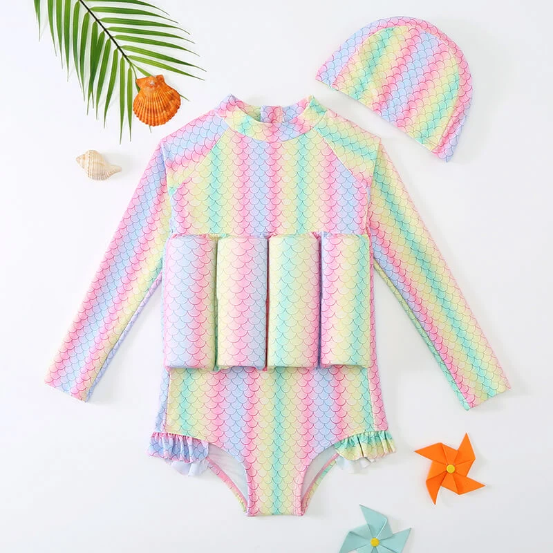 Maillot de Bain Flottant Sécurisé pour Enfant – Combinaison à Flottabilité Intégrée
