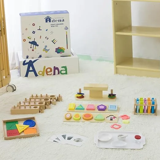 Adena Montessori New Montessori Educational Box| 22-23-24 Months