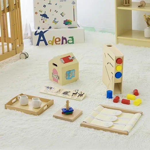 Adena Montessori & Educational Materials Montessori Play Kits | 19-20-21 Months