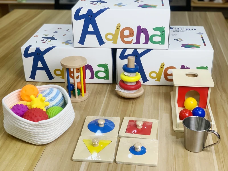 Adena Montessori Toys for Toddlers Baby Learning Toys | 7-8 Months