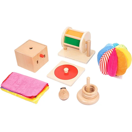 Adena Montessori & Educational Materials Montessori Play Kits | 5-6 Months