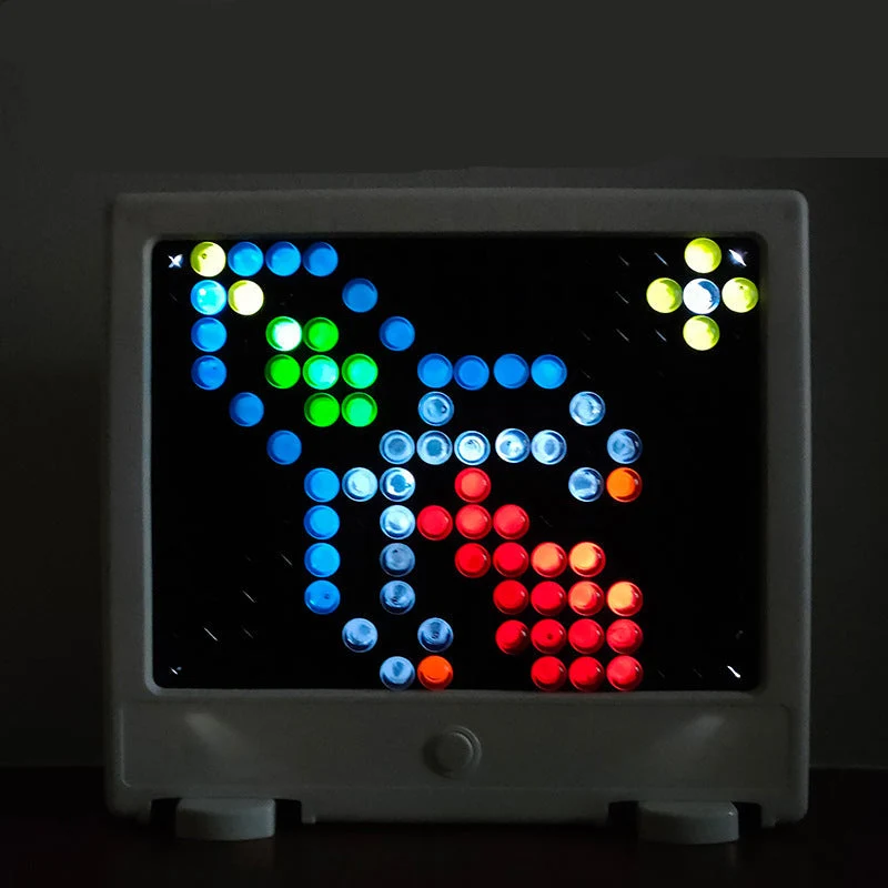 Kit Mosaïque Pixel Art 3D pour Enfants – Set Créatif DIY de Loisirs Artistiques