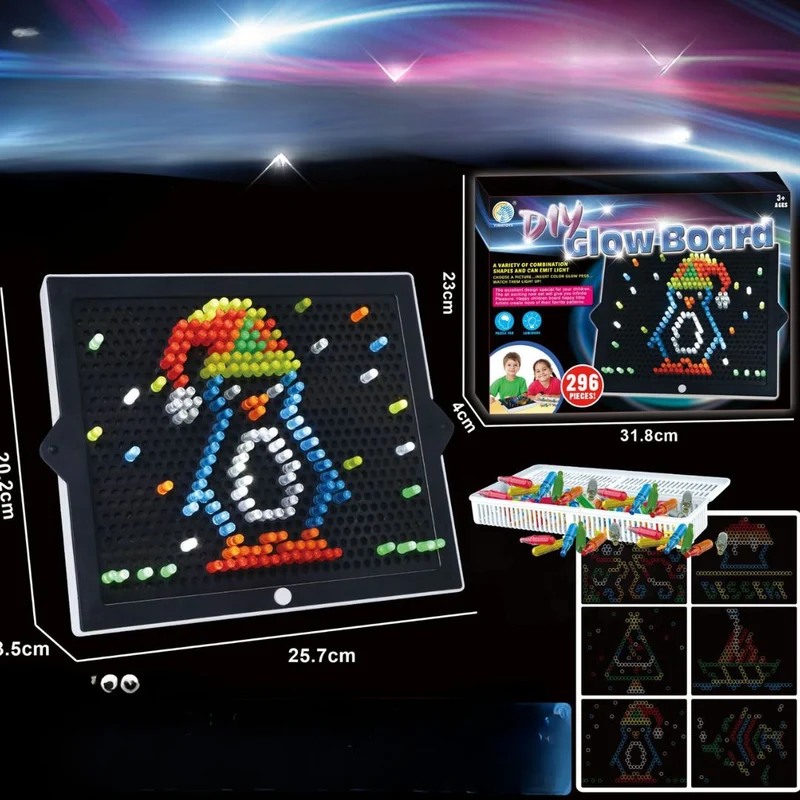 Kit Mosaïque Pixel Art 3D pour Enfants – Set Créatif DIY de Loisirs Artistiques