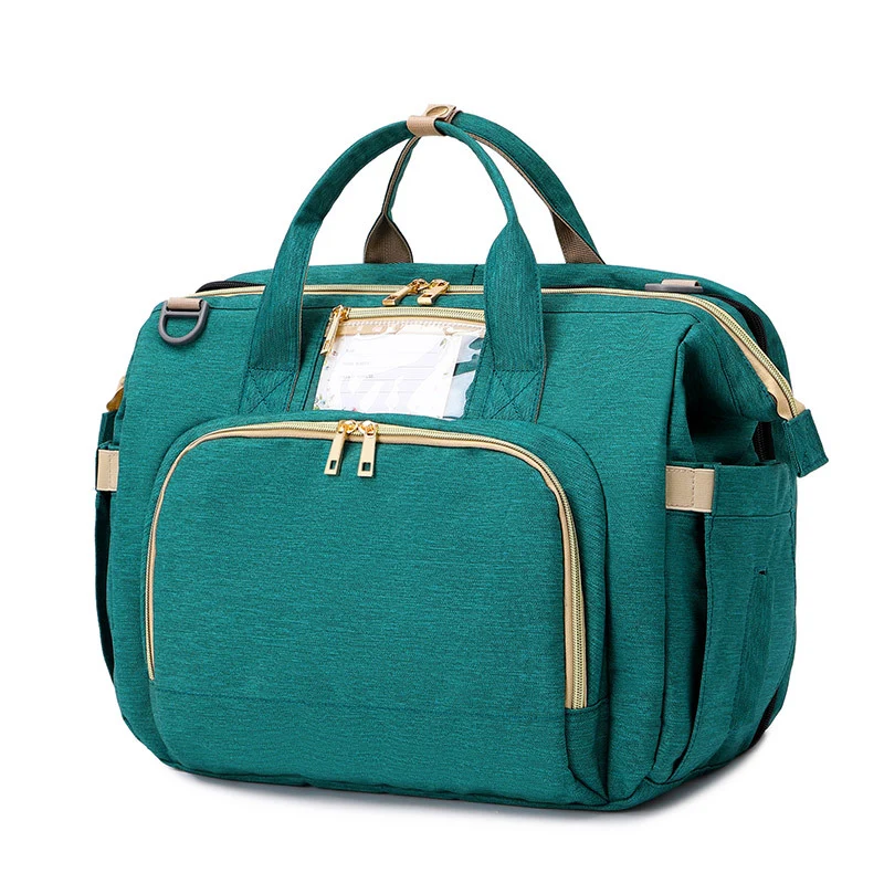 Sac à Langer 3-en-1 avec Lit Bébé – Sac Multifonction pour Voyage