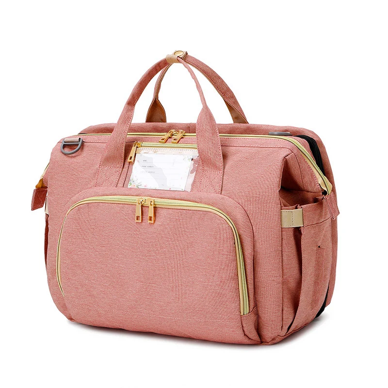 Sac à Langer 3-en-1 avec Lit Bébé – Sac Multifonction pour Voyage