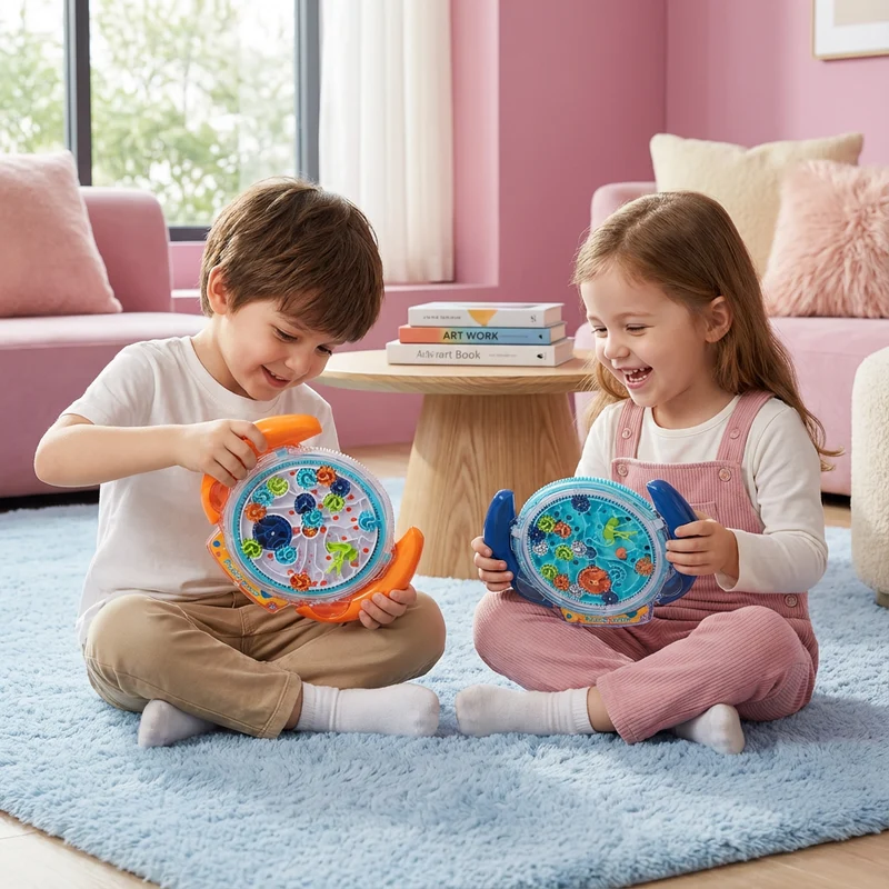 Labyrinthe à Bille 3D Montessori — Jeu d'Adresse & de Réflexion pour Enfants | Dès 3 ans