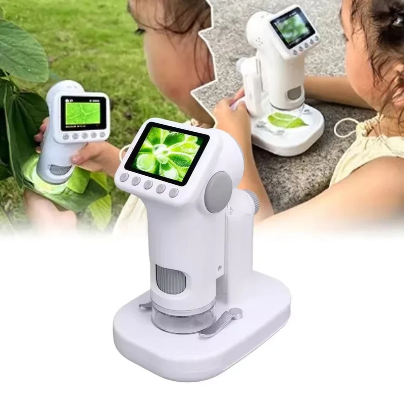 Mini-microscope numérique portable et démontable pour enfants