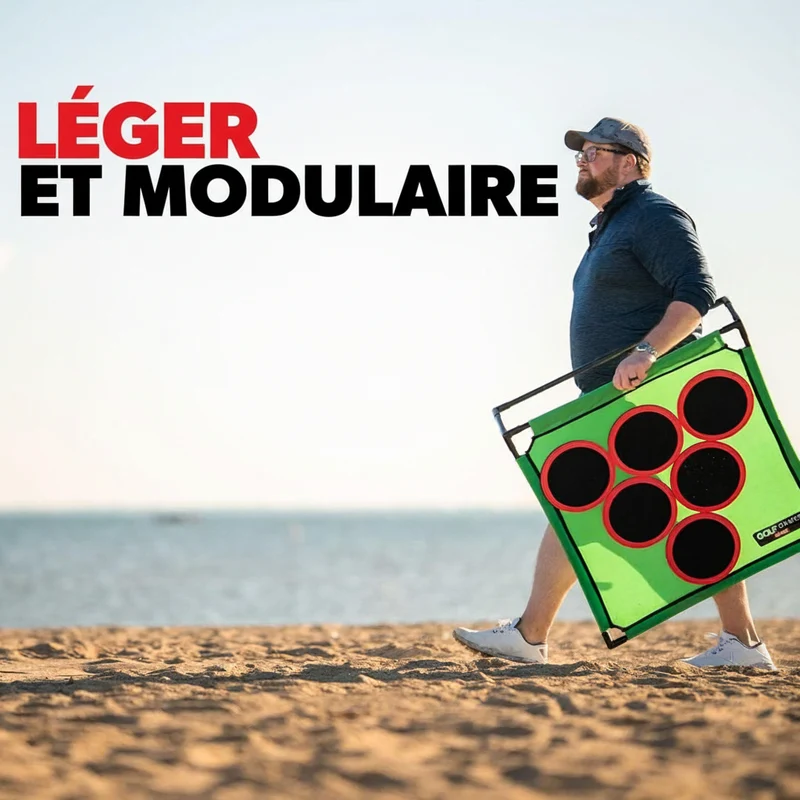 Tapis de golf pour s'entraîner dans son jardin – Accessoire d'entraînement portable pour l'intérieur et l'extérieur