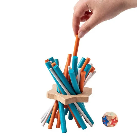 Jeu Montessori 3-en-1 en Bois — Dextérité, Logique & Motricité Fine (3 ans+)