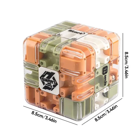 Cube puzzle labyrinthe à billes 3D – Jouet casse-tête et cadeau de Noël pour enfants