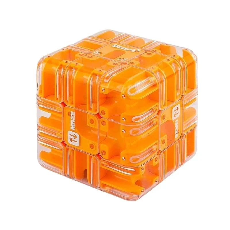 Cube puzzle labyrinthe à billes 3D – Jouet casse-tête et cadeau de Noël pour enfants
