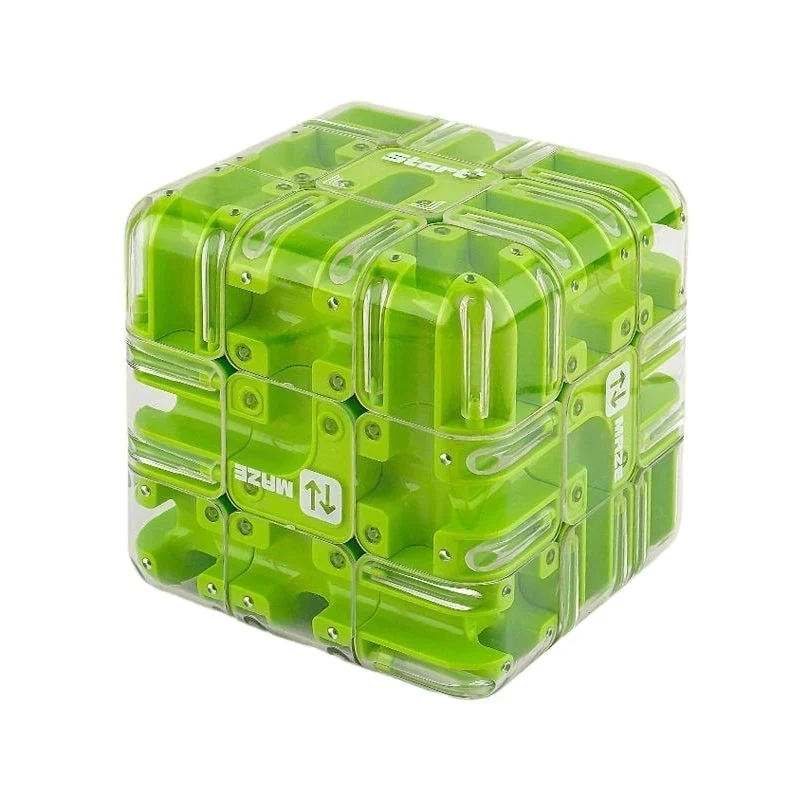 Cube puzzle labyrinthe à billes 3D – Jouet casse-tête et cadeau de Noël pour enfants