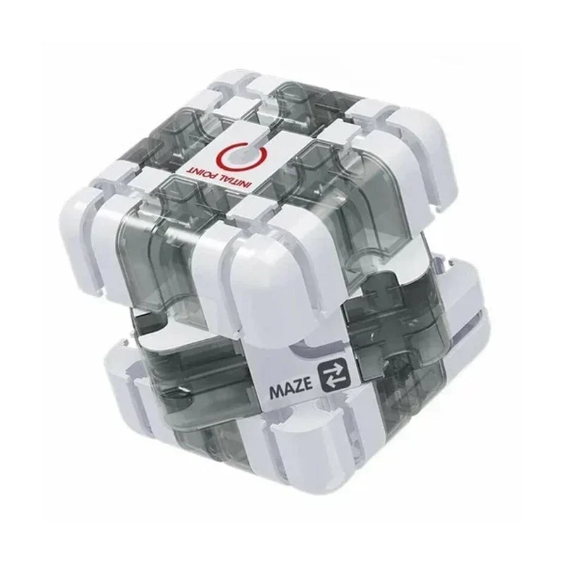 Cube puzzle labyrinthe à billes 3D – Jouet casse-tête et cadeau de Noël pour enfants