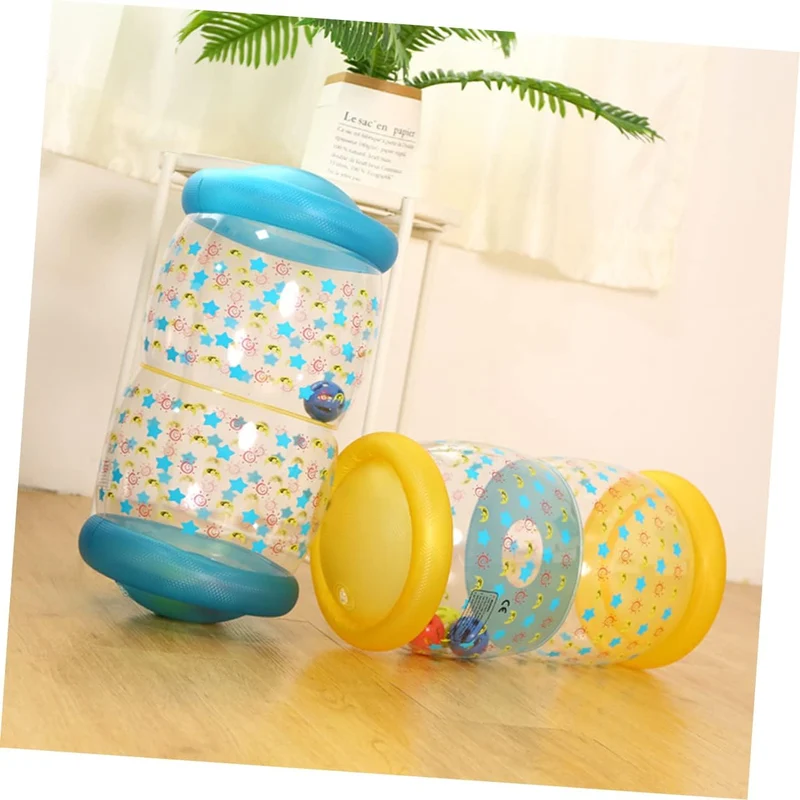 Rouleau Gonflable d’Éveil pour Bébé – Encourage le Rampement & Développe la Motricité