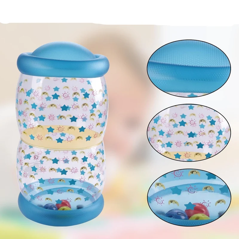 Rouleau Gonflable d’Éveil pour Bébé – Encourage le Rampement & Développe la Motricité