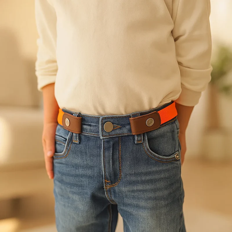 Ceinture Élastique pour Enfants – Sans Boucle, Confortable Toute la Journée, 16 Motifs
