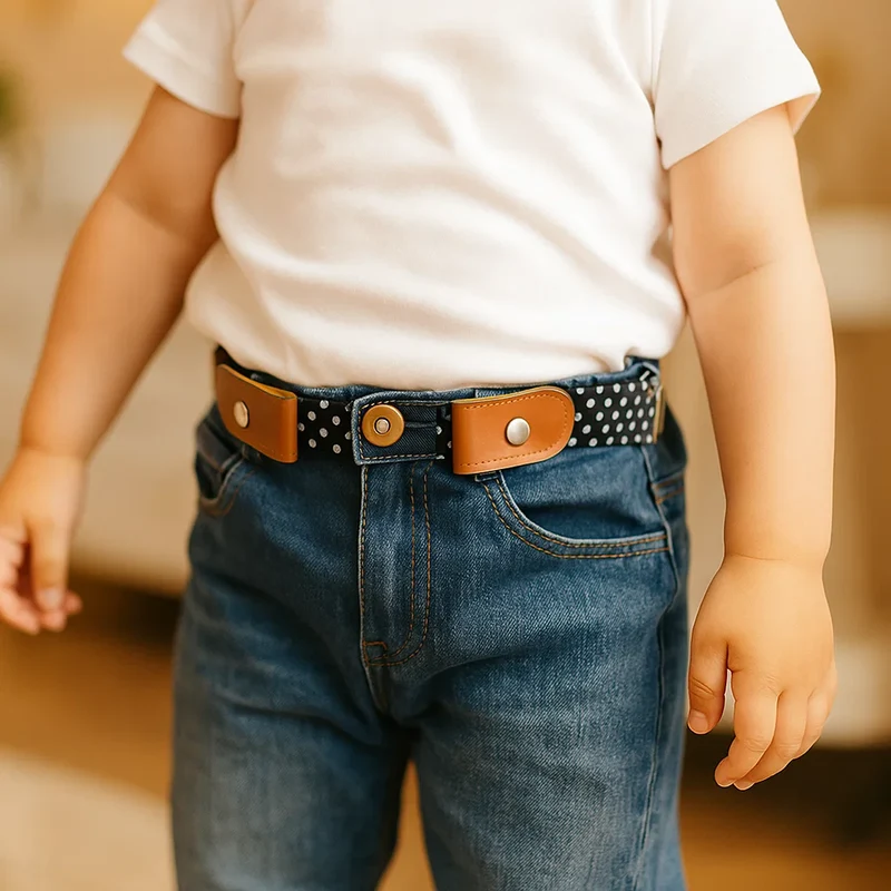 Ceinture Élastique pour Enfants – Sans Boucle, Confortable Toute la Journée, 16 Motifs