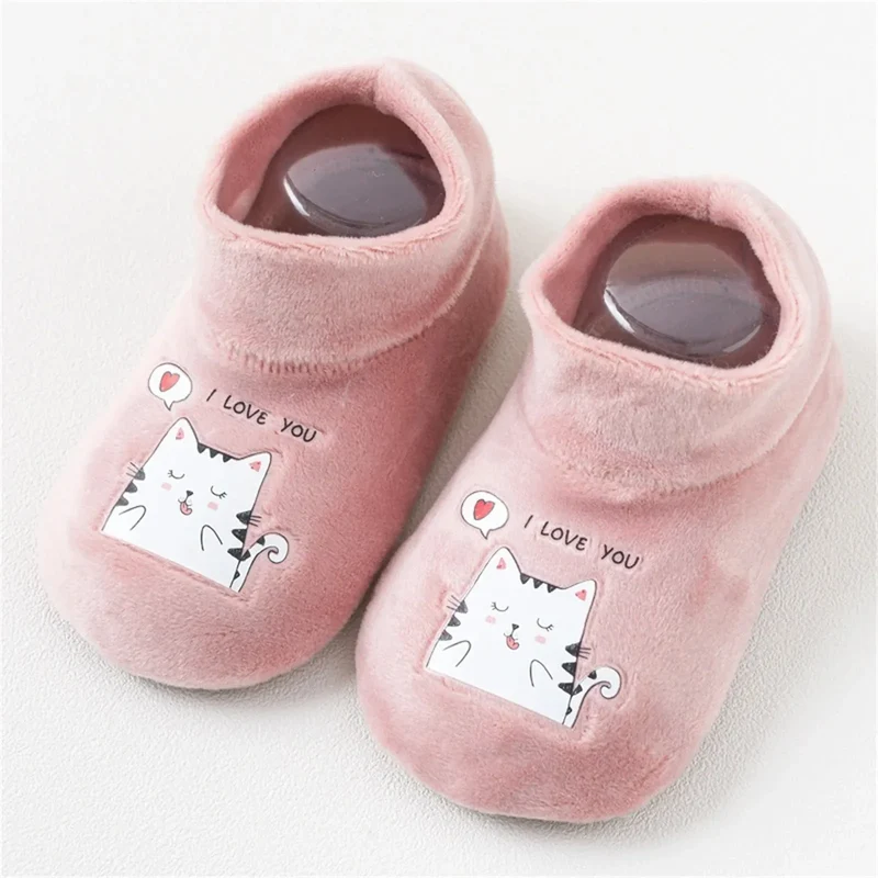 Chaussons Antidérapants Bébé & Enfant – Chauds, Doux et Sécurisés pour la Maison