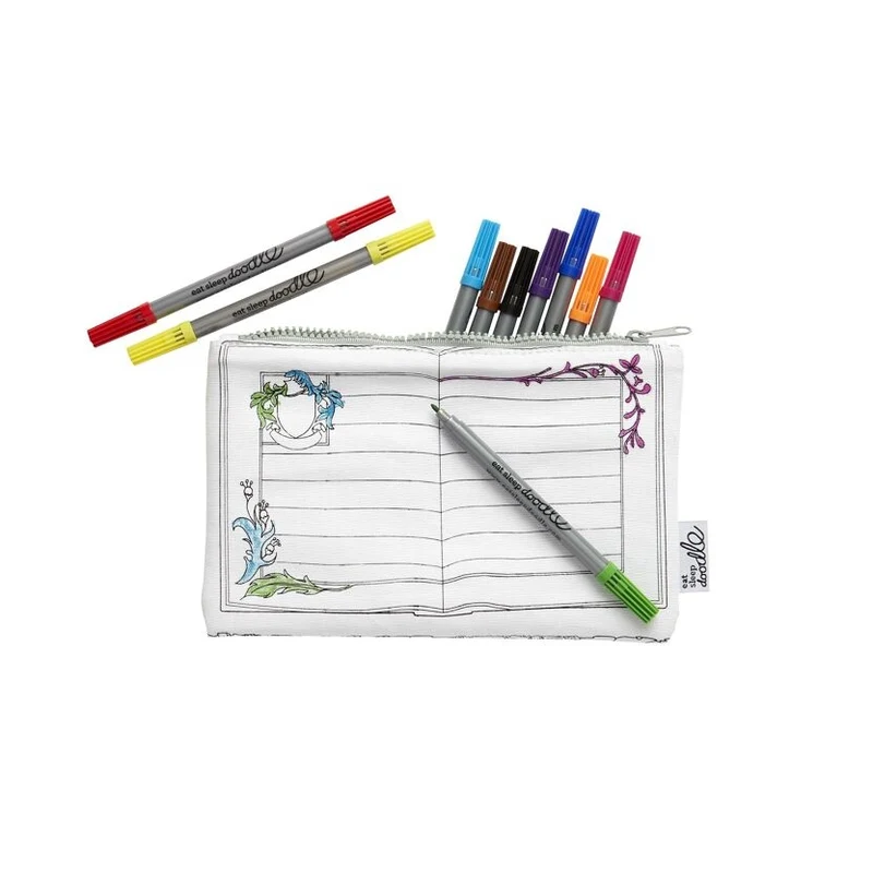 Trousse à colorier Contes de fées lavable – Trousse créative avec feutres