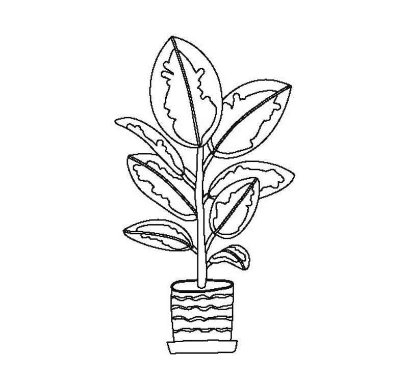 Mon petit atelier d’artiste – Minis plantes vertes | Kit peinture avec chevalet