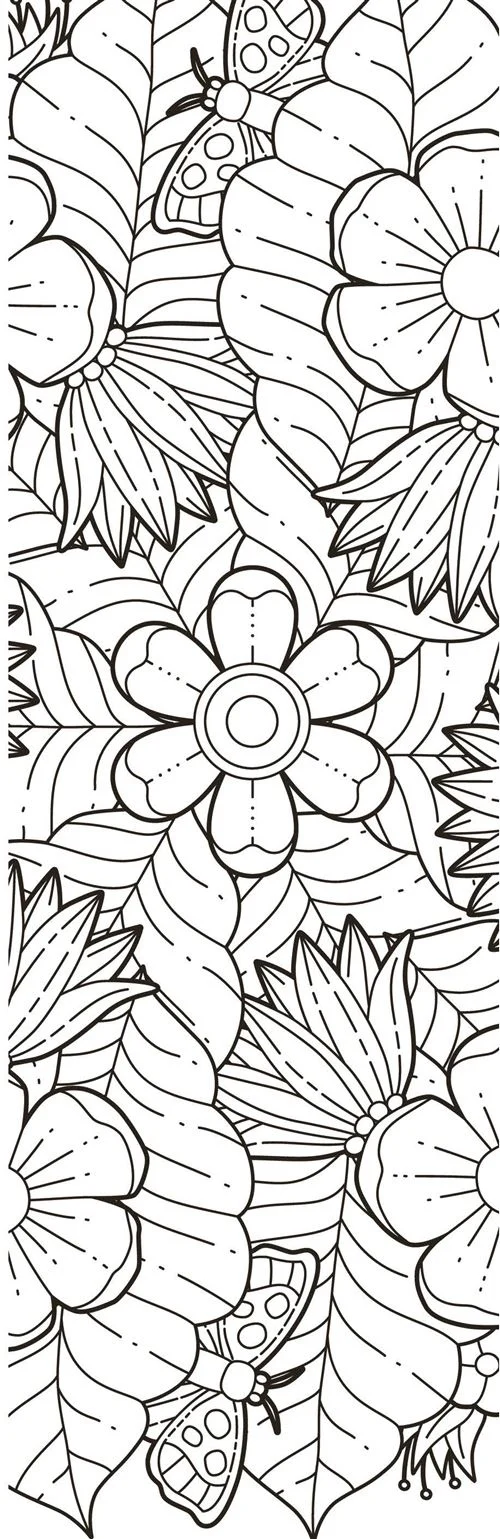 Marque-pages à l’aquarelle Fleurs des champs – Kit créatif peinture nature