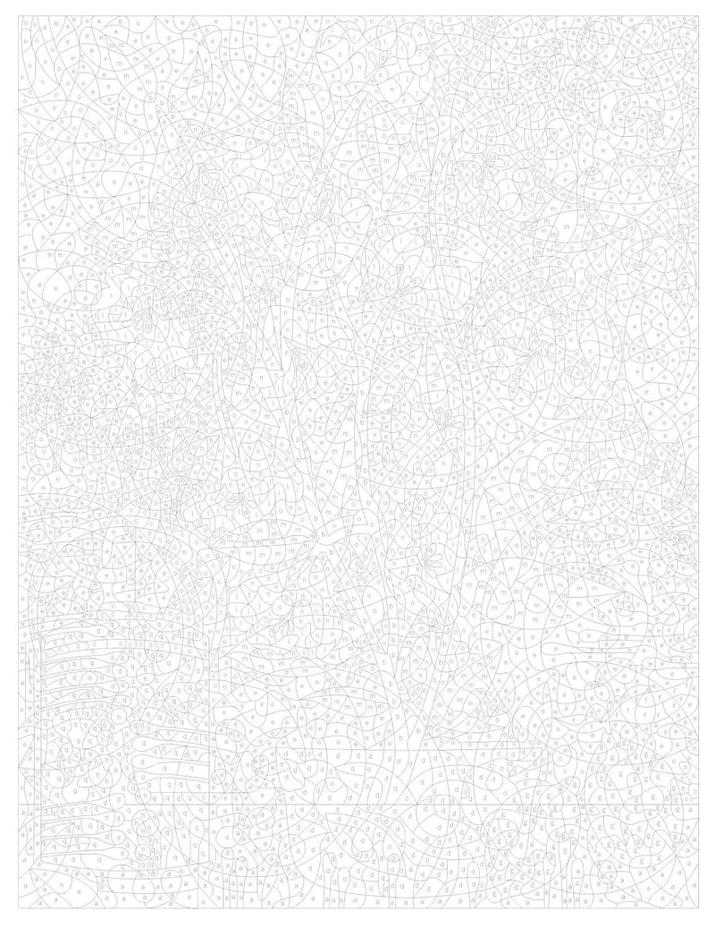 Coloriages mystères Les fleurs – Livre de coloriage créatif pour enfant et adulte