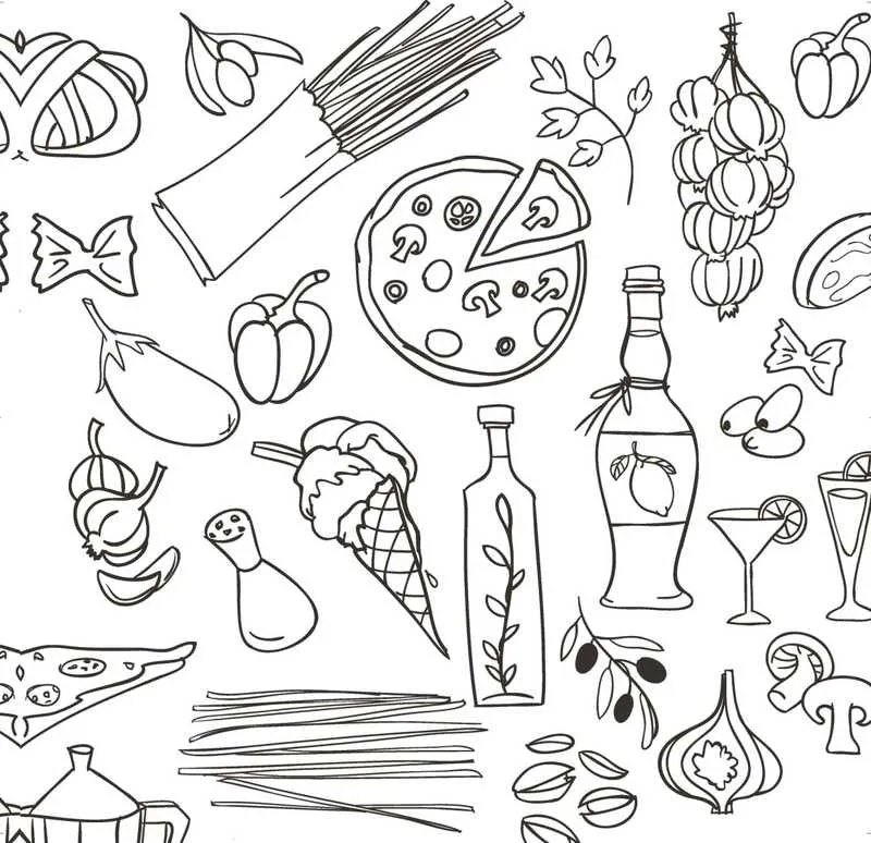 Dolce Vita – Livre de coloriage voyage Italie créatif