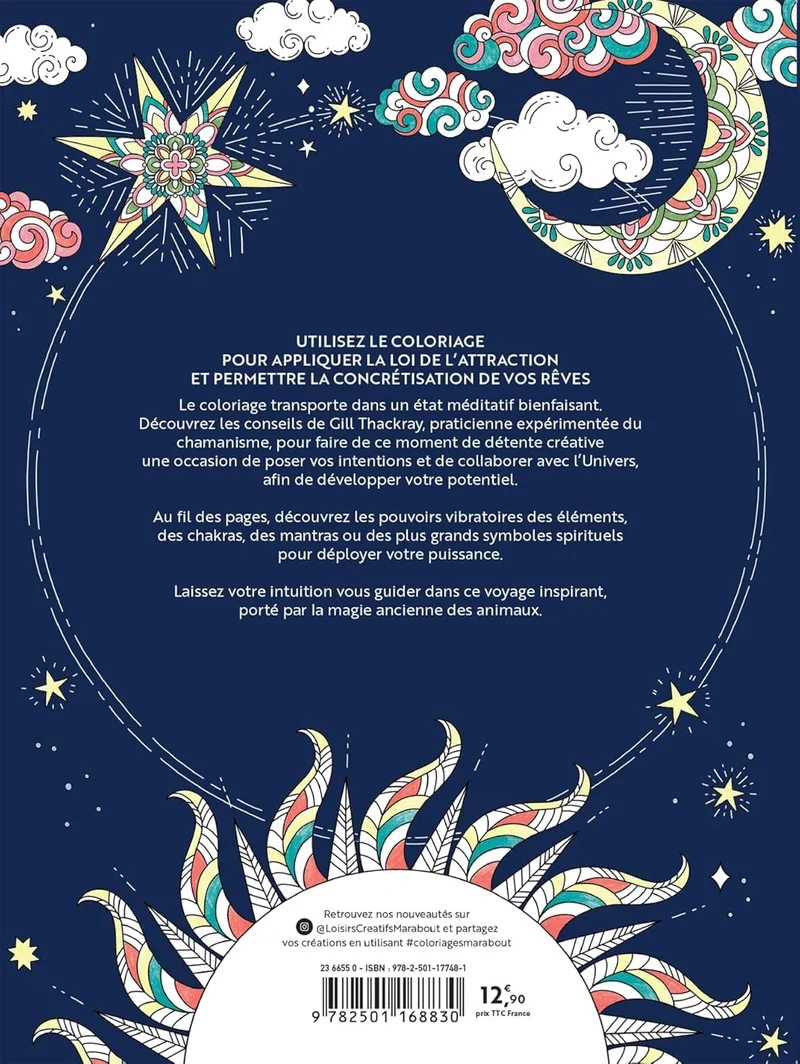 Pensées positives – Livre de coloriage bien-être et développement personnel