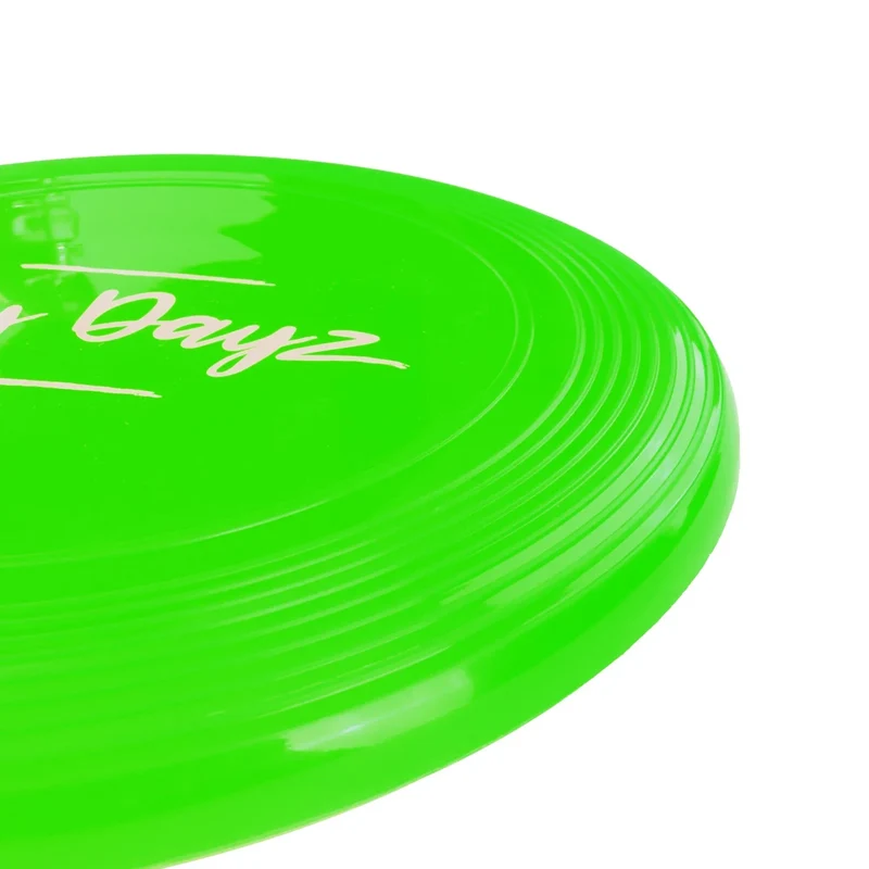 Green 28cm Lazy Dayz Jumbo Neon Beach Frisbee